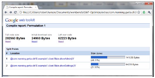 Example of a Compile Report