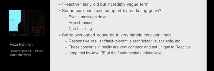 Reactive Java EE
