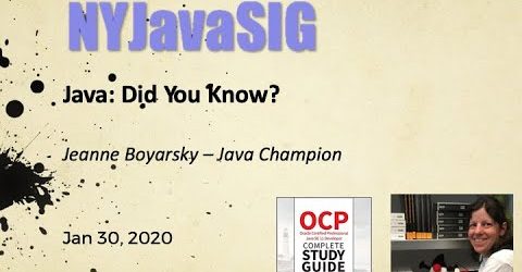 Java: Did You Know?